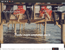 Tablet Screenshot of flamencopurasangre.es